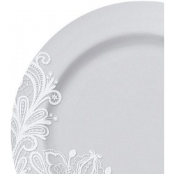 Prato Avulso Sobremesa 20cm Capri Madri Porcelana Germer